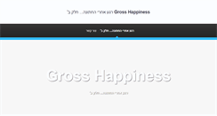 Desktop Screenshot of grossinternationalhappiness.org